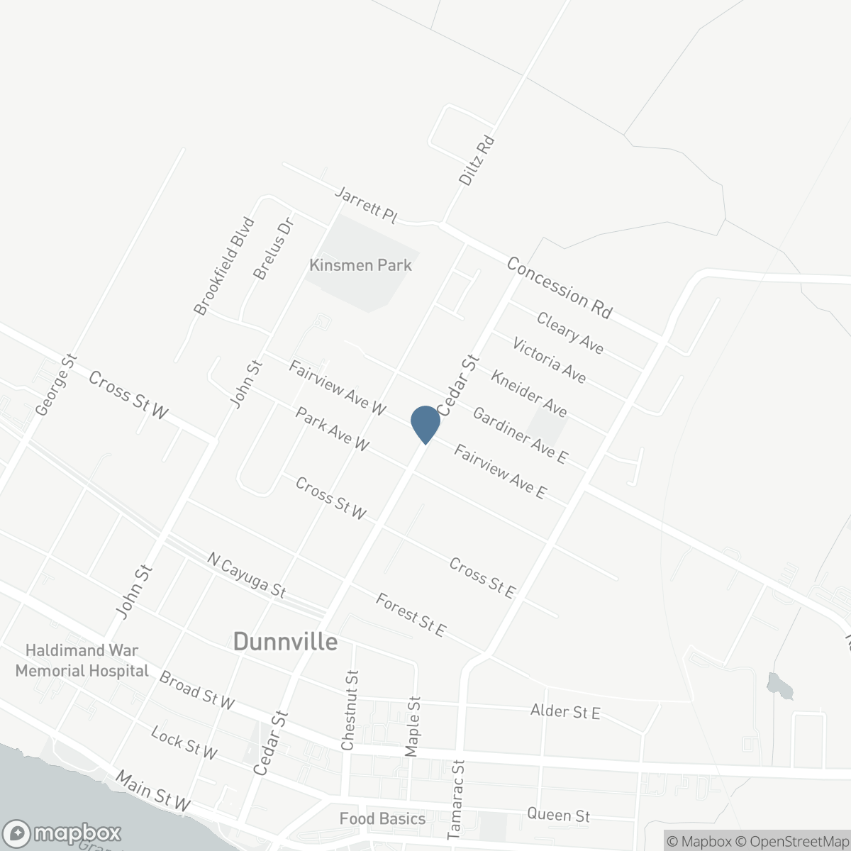 820 CEDAR Street, Dunnville, Ontario N1A 2K2